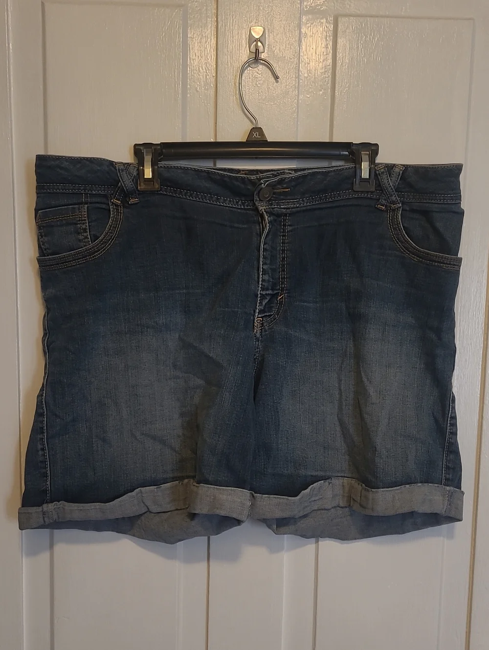 Lane Bryant Rolled Hem Denim Shorts